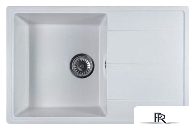 Кухонная мойка AV Engineering Benefit AVE730470WTA (белый) - Изображение №1 — Интернет-магазин ПроЗаказ