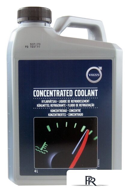 Антифриз Volvo Concentrated Coolant 4л - Изображение №1 — Интернет-магазин ПроЗаказ