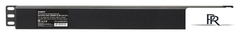 Блок розеток ExeGate ServerPro PDU-19H604 Al-6S-C14-2.5CU - Изображение №2 — Интернет-магазин ПроЗаказ