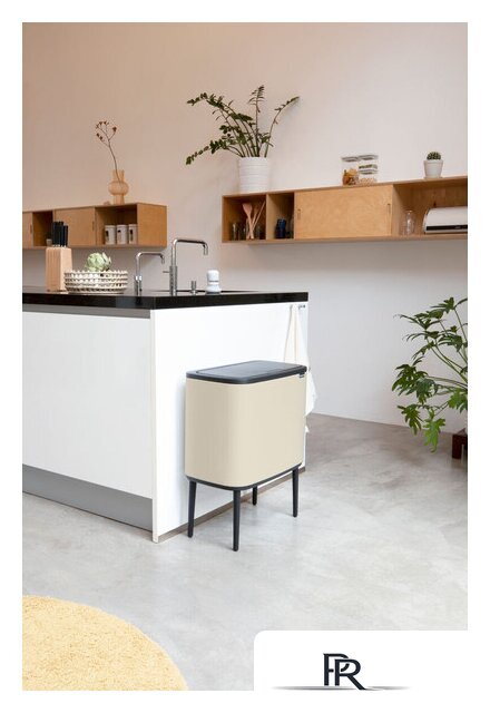 Система сортировки мусора Brabantia Bo Touch Bin 3x11 л (бежевый) - Изображение №5 — Интернет-магазин ПроЗаказ