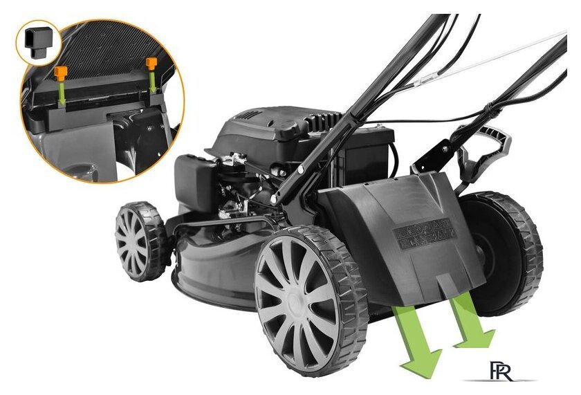 Газонокосилка Carver LMG-3653DMSE-VS - Изображение №9 — Интернет-магазин ПроЗаказ