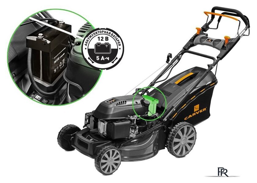 Газонокосилка Carver LMG-3653DMSE-VS - Изображение №10 — Интернет-магазин ПроЗаказ