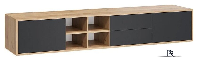 Тумба Трия Тип 5 (дуб крафт золотой/антрацит) - Изображение №1 — Интернет-магазин ПроЗаказ