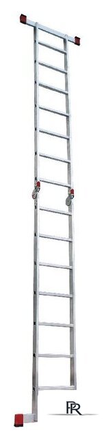 Лестница-трансформер Новая высота NV 331 шарнирная 2x7 ступеней - Изображение №4 — Интернет-магазин ПроЗаказ