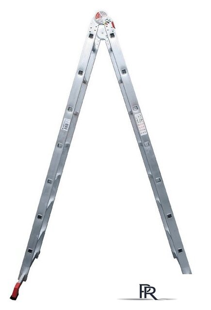 Лестница-трансформер Новая высота NV 331 шарнирная 2x7 ступеней - Изображение №6 — Интернет-магазин ПроЗаказ