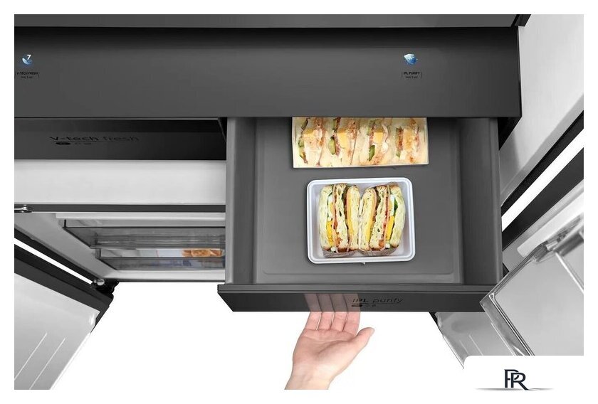 Четырёхдверный холодильник Midea MDRM706BIE70 - Изображение №10 — Интернет-магазин ПроЗаказ