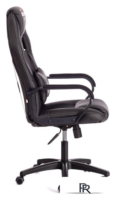 Игровое (геймерское) кресло TetChair Driver (иск. кожа/ткань, черный/черный) - Изображение №2 — Интернет-магазин ПроЗаказ