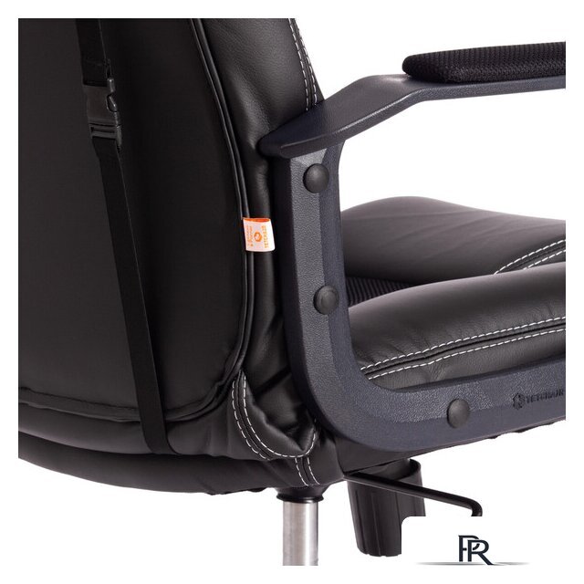 Игровое (геймерское) кресло TetChair Driver (иск. кожа/ткань, черный/черный) - Изображение №12 — Интернет-магазин ПроЗаказ