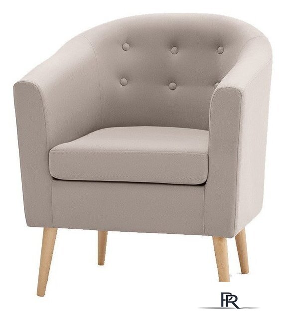 Интерьерное кресло Mio Tesoro Джон 117 (1101 бежевый) - Изображение №1 — Интернет-магазин ПроЗаказ