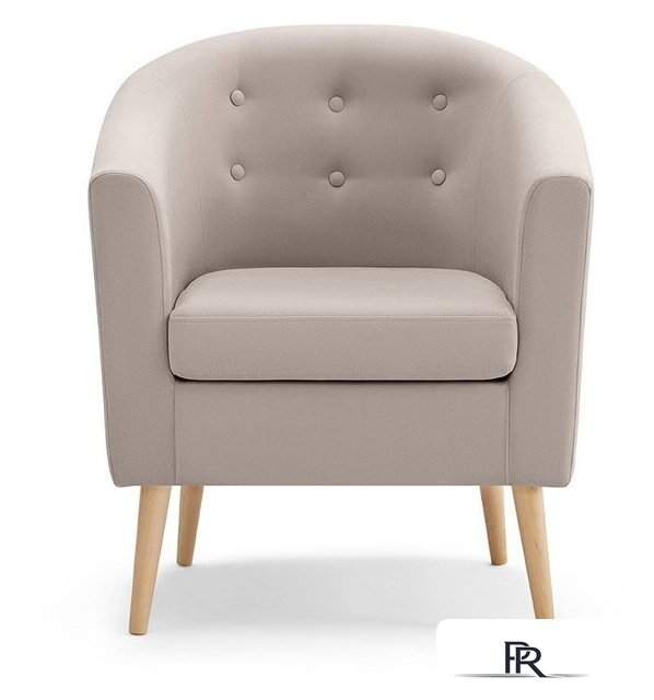 Интерьерное кресло Mio Tesoro Джон 117 (1101 бежевый) - Изображение №2 — Интернет-магазин ПроЗаказ