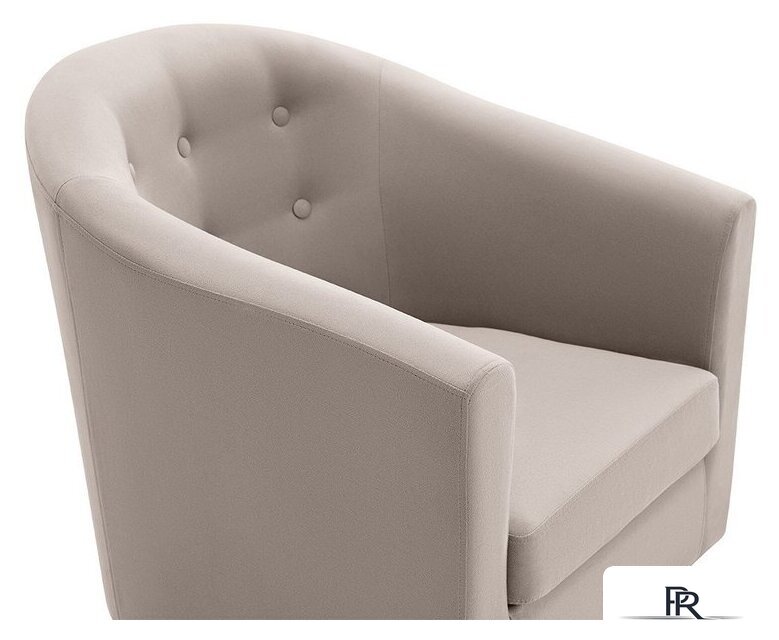 Интерьерное кресло Mio Tesoro Джон 117 (1101 бежевый) - Изображение №5 — Интернет-магазин ПроЗаказ