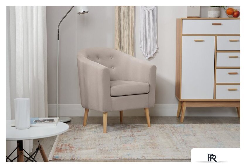 Интерьерное кресло Mio Tesoro Джон 117 (1101 бежевый) - Изображение №11 — Интернет-магазин ПроЗаказ