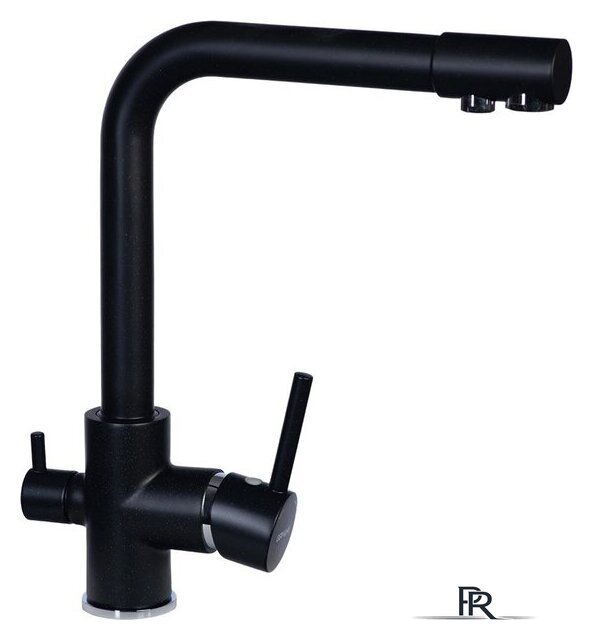 Смеситель Gerhans HU01K4055-3-25 (оникс) - Изображение №1 — Интернет-магазин ПроЗаказ