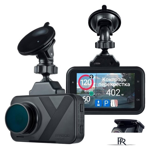 Видеорегистратор-GPS информатор (2в1) Roadgid CityGo 4 2CH (set 2) - Изображение №1 — Интернет-магазин ПроЗаказ