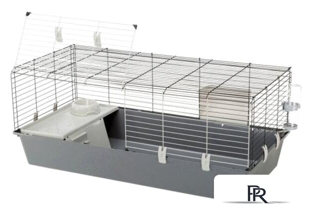 Клетка Ferplast Rabbit 120 (серый) 57053417 - Изображение №1 — Интернет-магазин ПроЗаказ