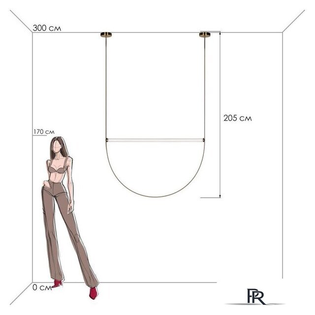 Подвесная люстра LOFT IT Liana 10221/2050 - Изображение №8 — Интернет-магазин ПроЗаказ