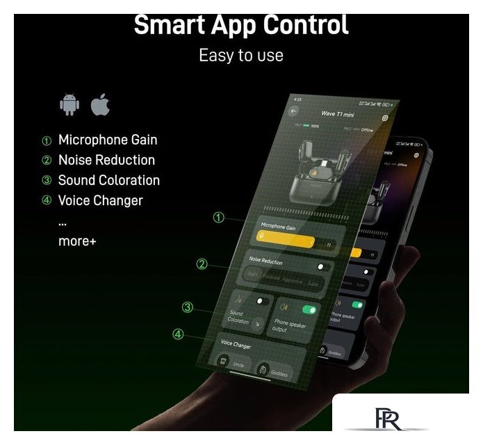 Радиосистема Maono Wave T1 Mini - Изображение №7 — Интернет-магазин ПроЗаказ