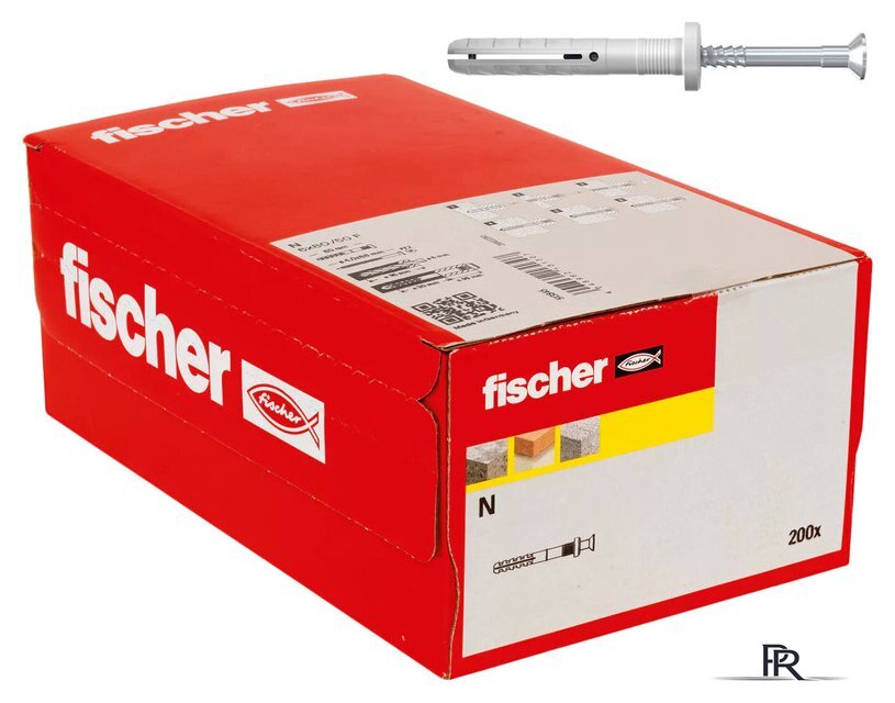 Дюбель-гвоздь Fischer N 6 x 60/30 F 513844 (200 шт) - Изображение №1 — Интернет-магазин ПроЗаказ