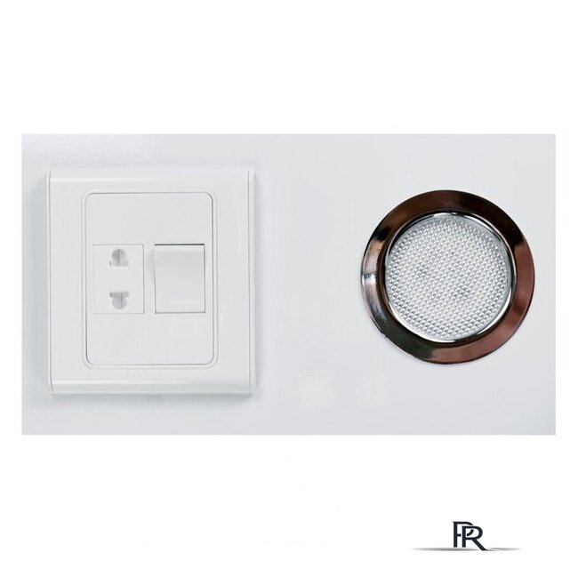  Doratiz Шкаф с зеркалом Селена 55 R 2711.114 (белый, с подсветкой) - Изображение №6 — Интернет-магазин ПроЗаказ