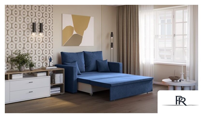 Диван Mio Tesoro Тунне SB2 (Ripple 798 Blue) - Изображение №6 — Интернет-магазин ПроЗаказ