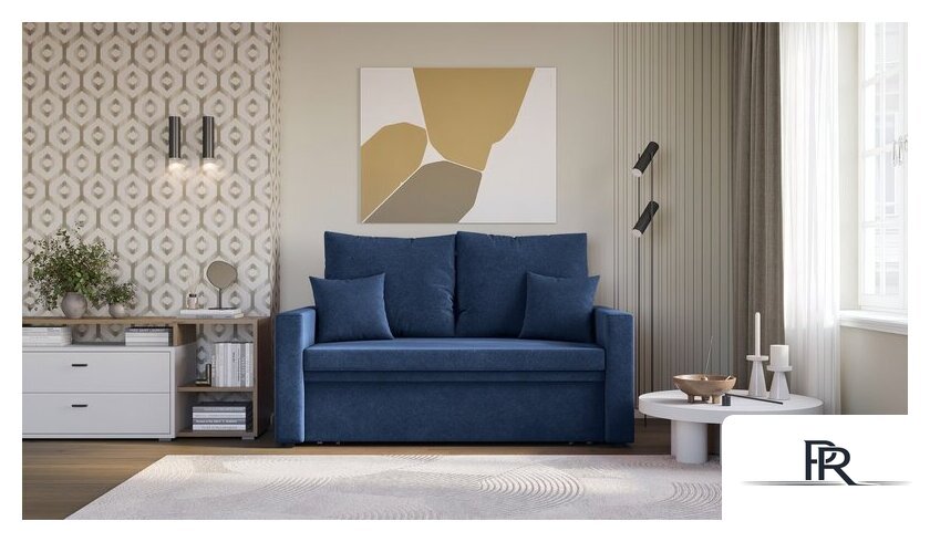 Диван Mio Tesoro Тунне SB2 (Ripple 798 Blue) - Изображение №5 — Интернет-магазин ПроЗаказ