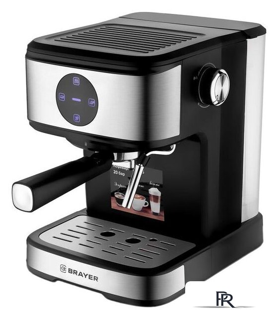 Рожковая кофеварка Brayer BR1105 - Изображение №2 — Интернет-магазин ПроЗаказ