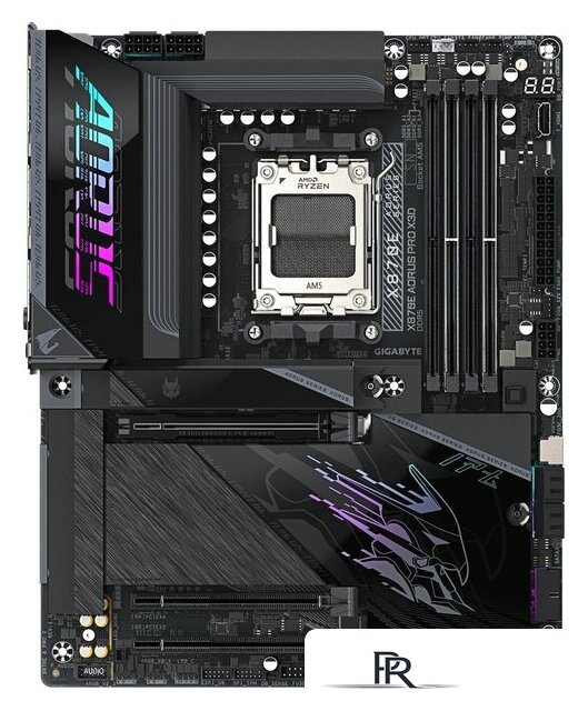 Материнская плата Gigabyte X870E Aorus Pro X3D - Изображение №1 — Интернет-магазин ПроЗаказ