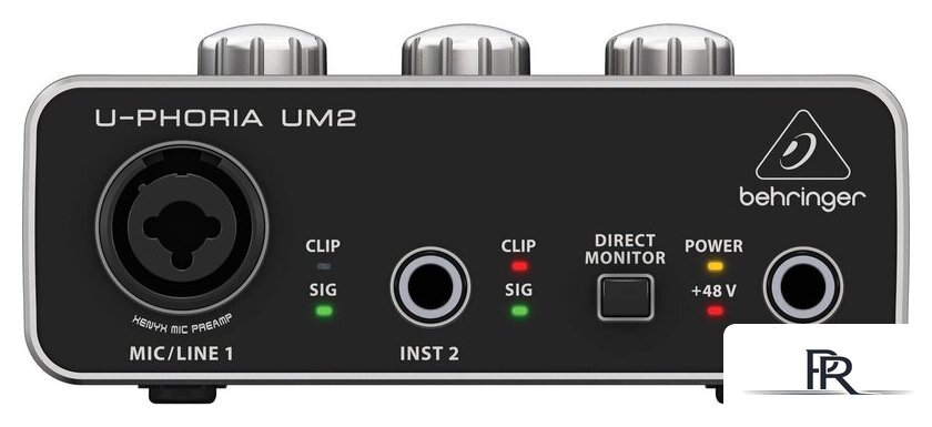 Аудиоинтерфейс Behringer U-Phoria UM2 - Изображение №1 — Интернет-магазин ПроЗаказ