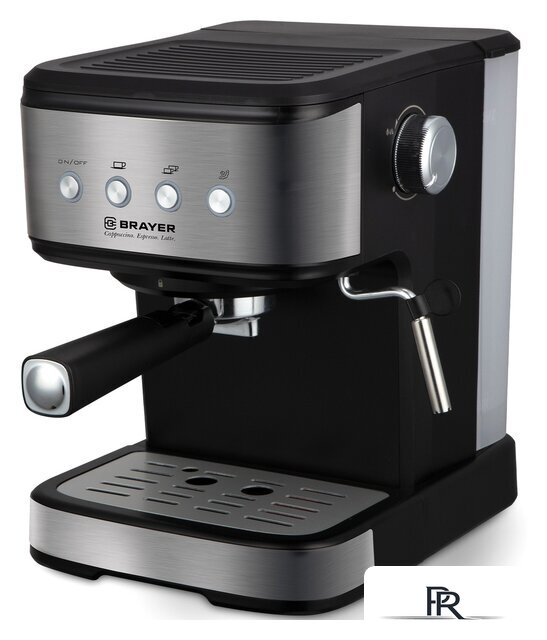 Рожковая кофеварка Brayer BR1114 - Изображение №1 — Интернет-магазин ПроЗаказ