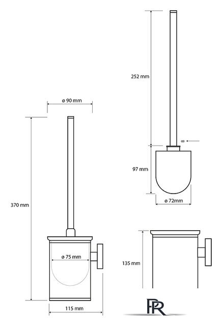 Ершик для унитаза Bemeta Neo 102313079 - Изображение №1 — Интернет-магазин ПроЗаказ