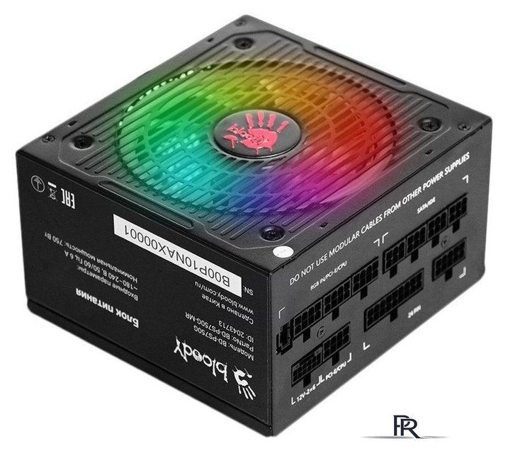 Блок питания A4Tech Bloody BD-PS750G-MR - Изображение №1 — Интернет-магазин ПроЗаказ