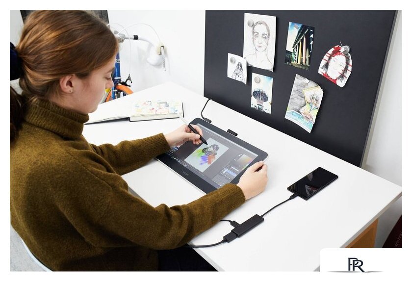 Графический монитор Wacom One DTC133 - Изображение №10 — Интернет-магазин ПроЗаказ