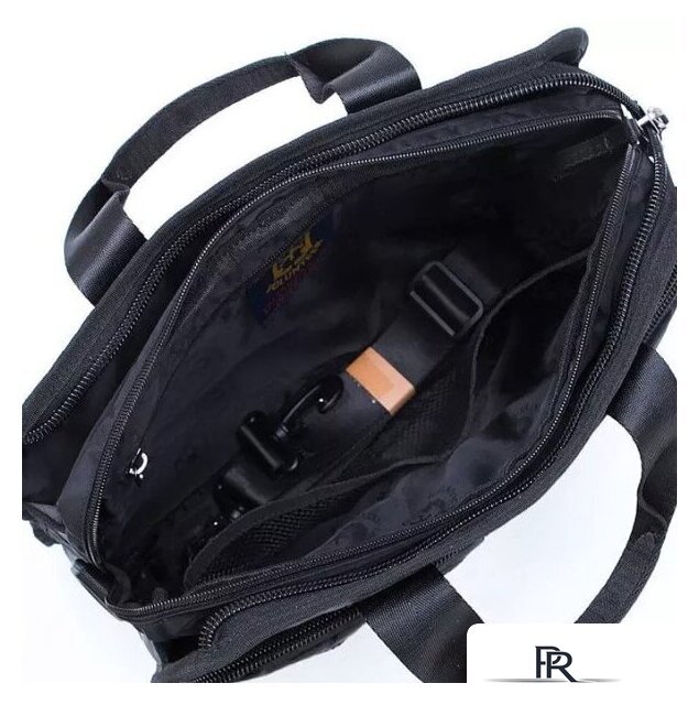 Мужская сумка Volunteer 083-1801-13-BLK (черный) - Изображение №3 — Интернет-магазин ПроЗаказ