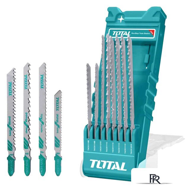 Набор пильных полотен Total TACSD7386 (8 шт) - Изображение №1 — Интернет-магазин ПроЗаказ