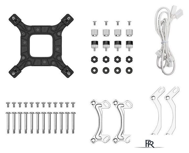 Система жидкостного охлаждения для процессора DeepCool LE360 PRO WH R-LE360PRO-WHAMMC-G-1 - Изображение №5 — Интернет-магазин ПроЗаказ