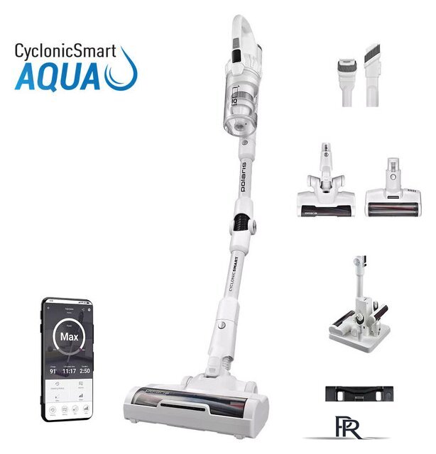 Пылесос Polaris PVCS 4070 Wi-Fi IQ HOME (белый) - Изображение №1 — Интернет-магазин ПроЗаказ