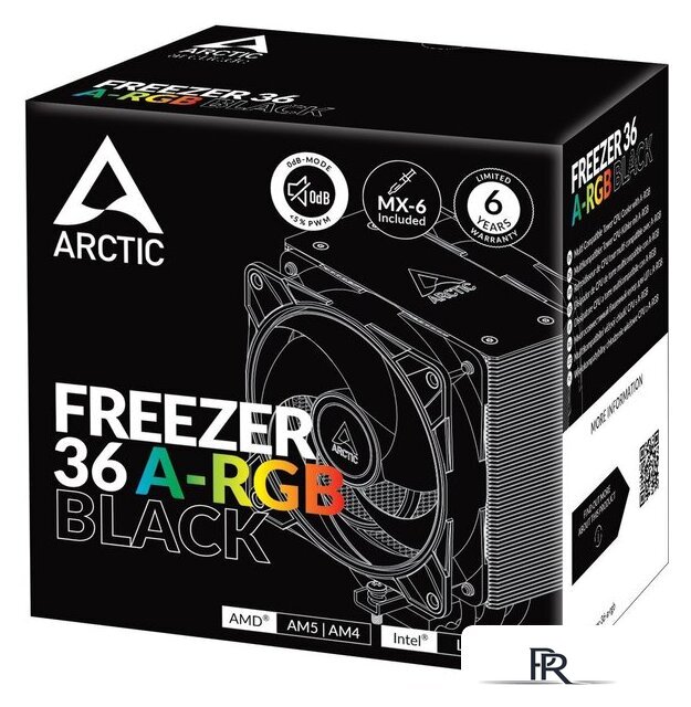 Кулер для процессора Arctic Freezer 36 A-RGB Black ACFRE00124A - Изображение №10 — Интернет-магазин ПроЗаказ