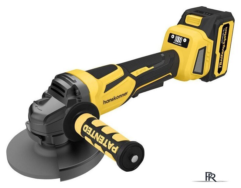 Угловая шлифмашина Hanskonner HAG1812E (с АКБ, кейс) - Изображение №1 — Интернет-магазин ПроЗаказ
