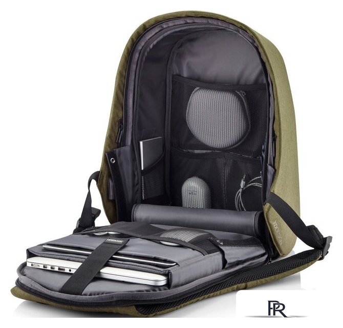 Городской рюкзак XD Design Bobby Hero Small (хаки) - Изображение №12 — Интернет-магазин ПроЗаказ