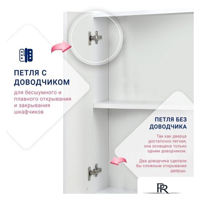  Doratiz Шкаф Doratiz Афина 50 2712.395 (белый) - Изображение №9 — Интернет-магазин ПроЗаказ