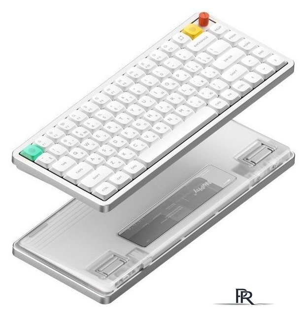 Клавиатура NuPhy Air75 V3 Nova White (Red Nano) - Изображение №2 — Интернет-магазин ПроЗаказ
