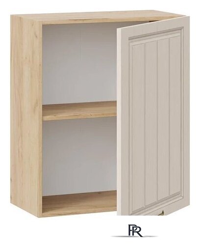 Шкаф навесной Трия Лина 1В6 с одной дверью (дуб крафт золотой/крем) - Изображение №2 — Интернет-магазин ПроЗаказ