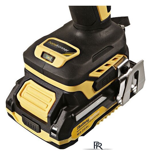 Ударная дрель-шуруповерт Hanskonner HCD2065BLIC (с 2-мя АКБ, кейс) - Изображение №5 — Интернет-магазин ПроЗаказ