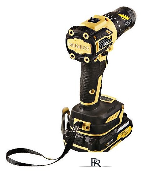 Ударная дрель-шуруповерт Hanskonner HCD2065BLIC (с 2-мя АКБ, кейс) - Изображение №2 — Интернет-магазин ПроЗаказ