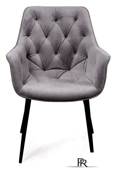 Стул с подлокотниками Ваш день Archi Barkhat 27 (серый) - Изображение №2 — Интернет-магазин ПроЗаказ