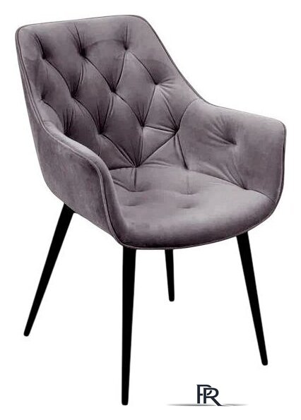 Стул с подлокотниками Ваш день Archi Barkhat 27 (серый) - Изображение №1 — Интернет-магазин ПроЗаказ