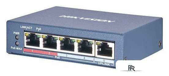 Неуправляемый коммутатор Hikvision DS-3E0505P-E/M - Изображение №1 — Интернет-магазин ПроЗаказ