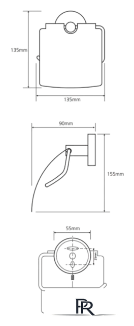 Держатель для туалетной бумаги Bemeta Neo 104112015 - Изображение №2 — Интернет-магазин ПроЗаказ