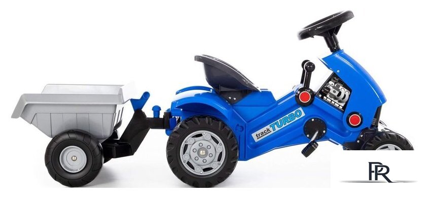 Педальная машинка Полесье Каталка-трактор с педалями Turbo-2 с полуприцепом 84651 - Изображение №5 — Интернет-магазин ПроЗаказ