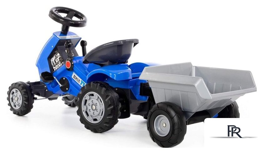 Педальная машинка Полесье Каталка-трактор с педалями Turbo-2 с полуприцепом 84651 - Изображение №3 — Интернет-магазин ПроЗаказ
